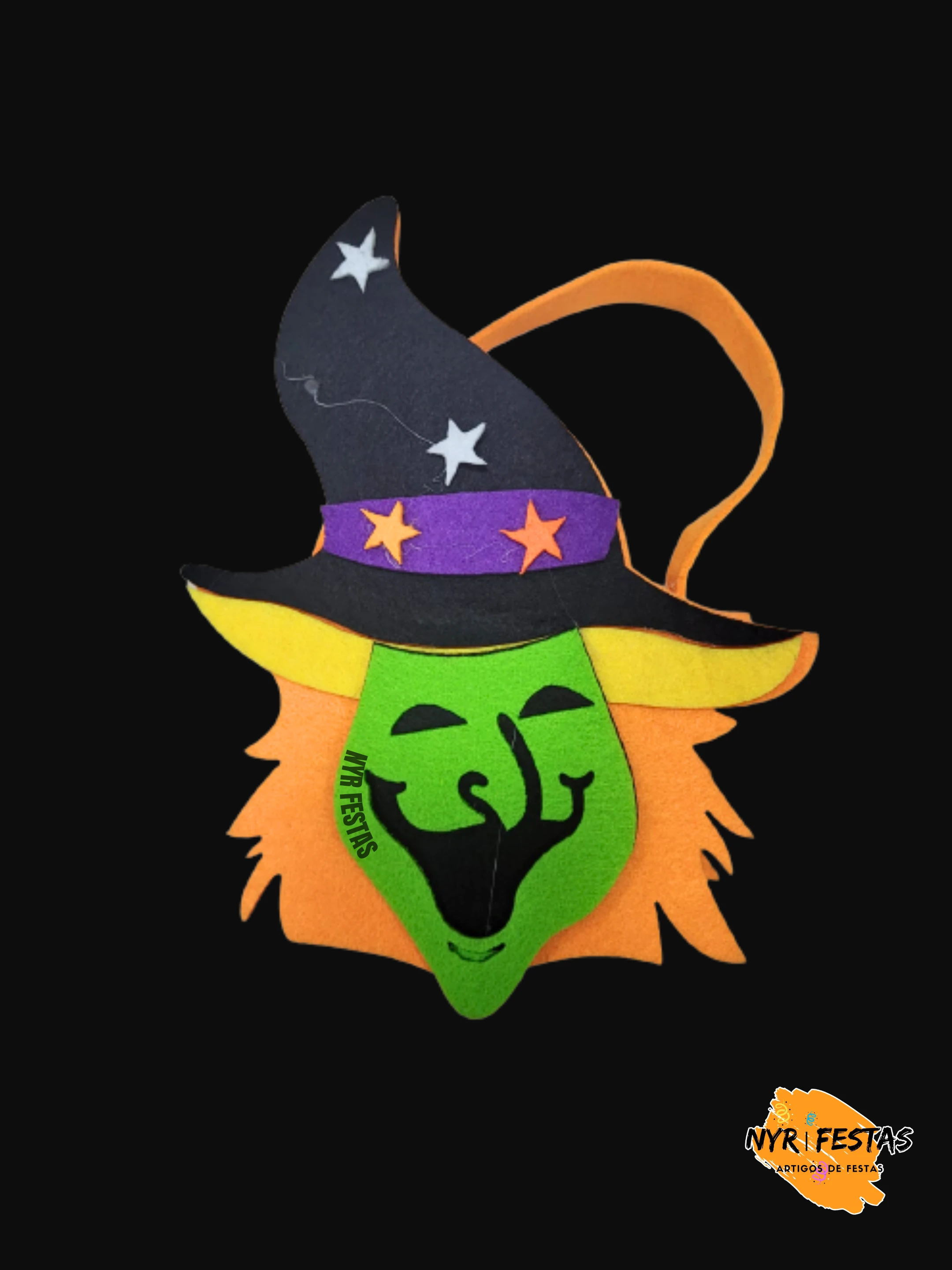 Mini Bolsas em Feltro Halloween