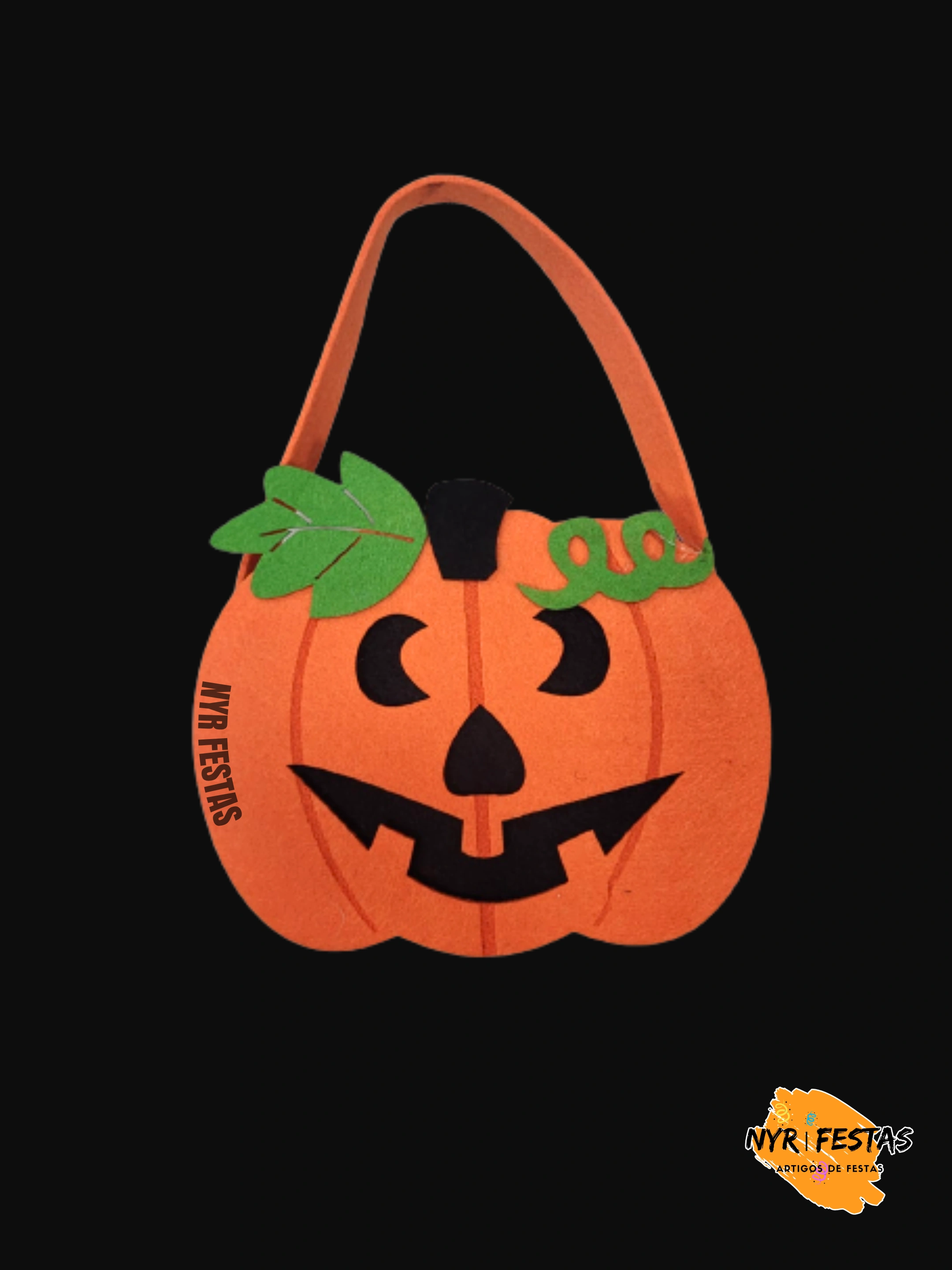 Mini Bolsas em Feltro Halloween