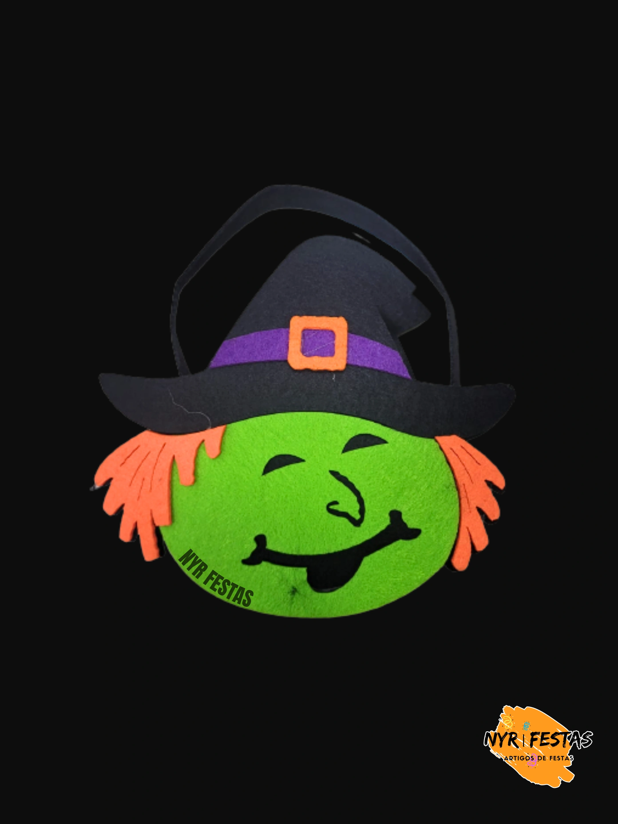 Mini Bolsas em Feltro Halloween