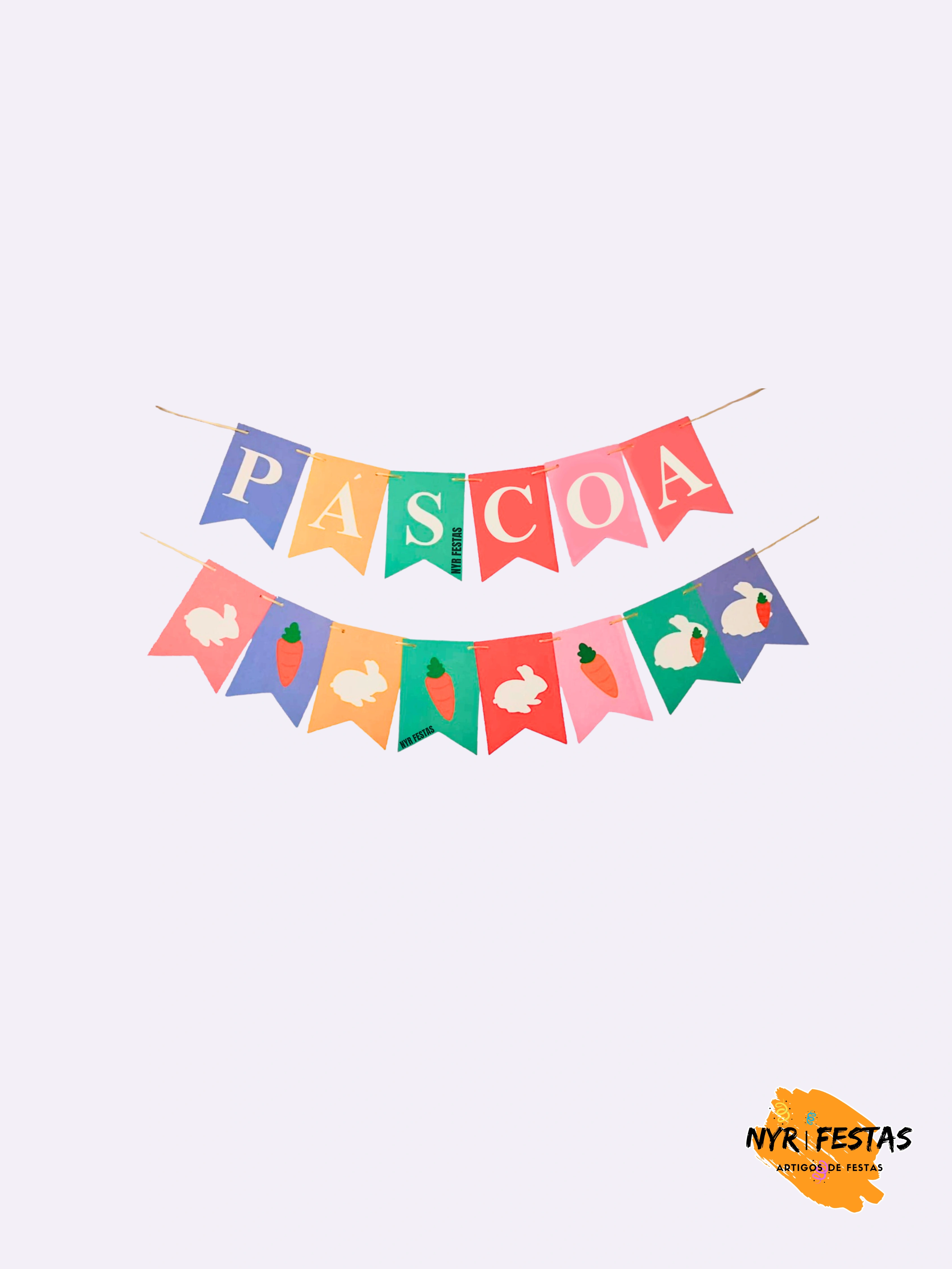 Varal de Páscoa Temático
