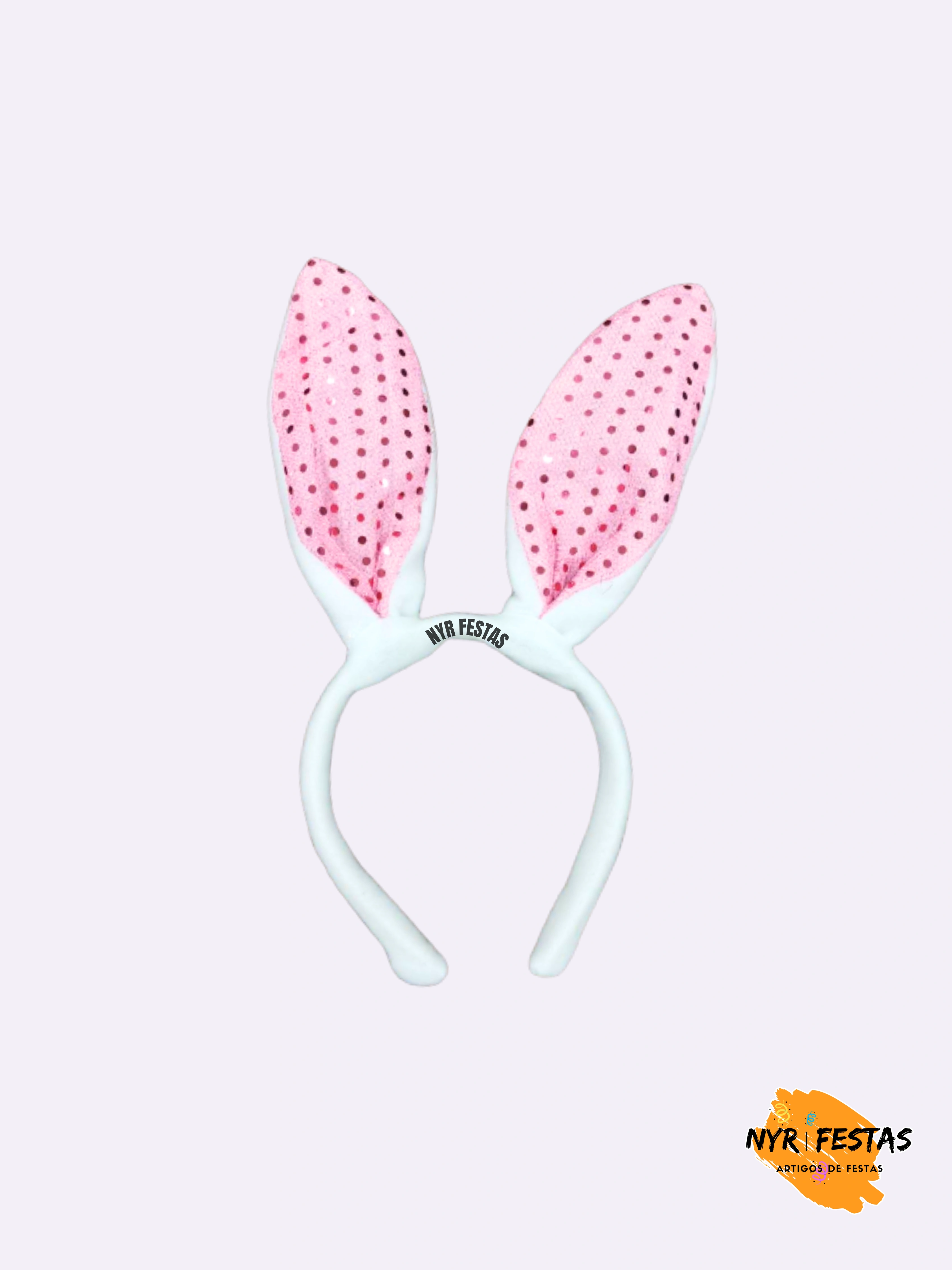 Tiara de Coelho com Brilho