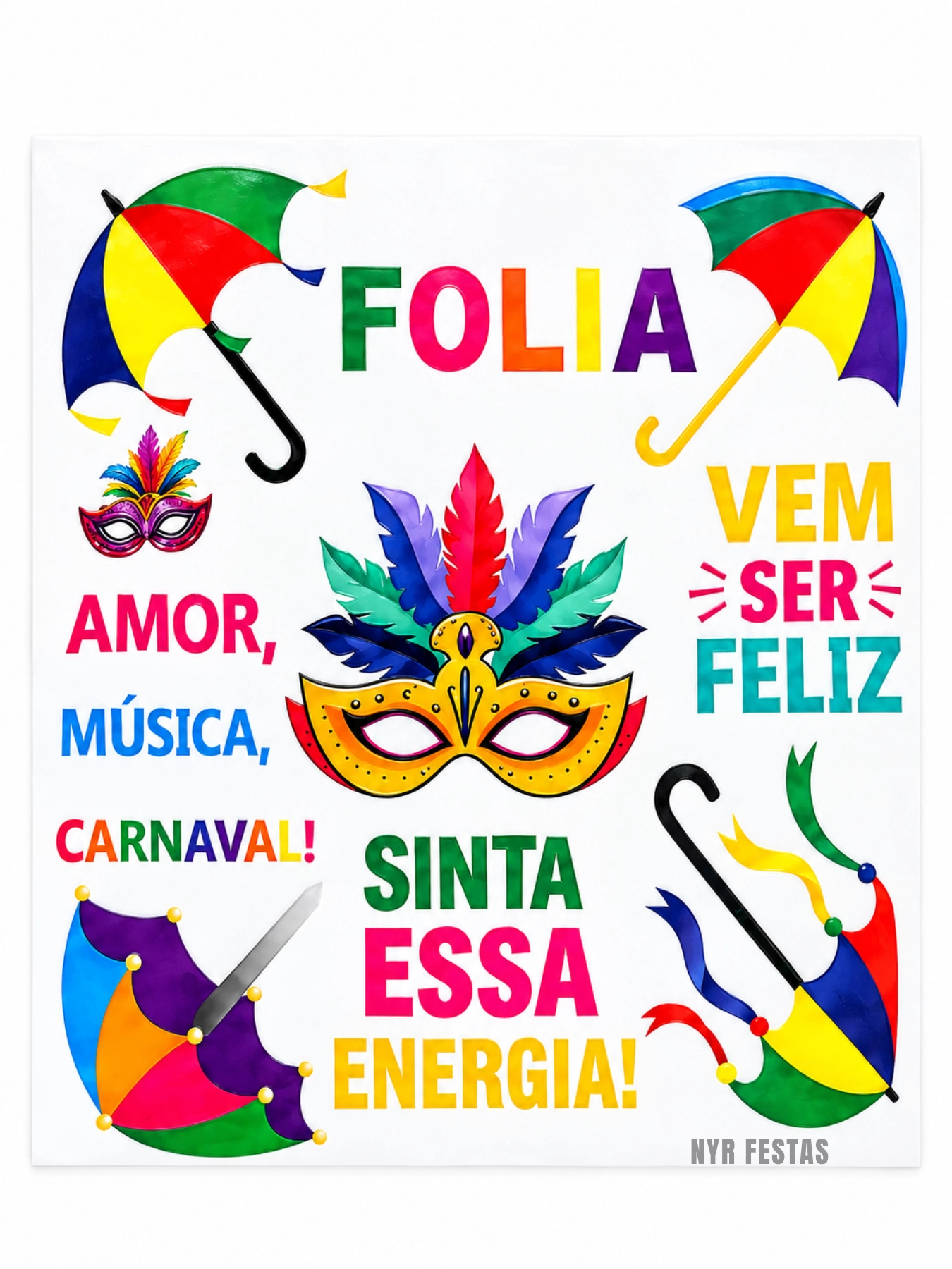 Cartelas de Adesivos 2