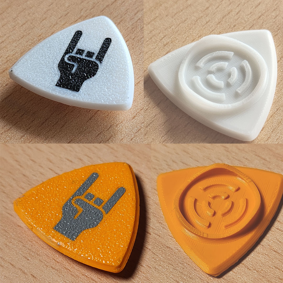 Set Guitar Pickkky - 3D Customize