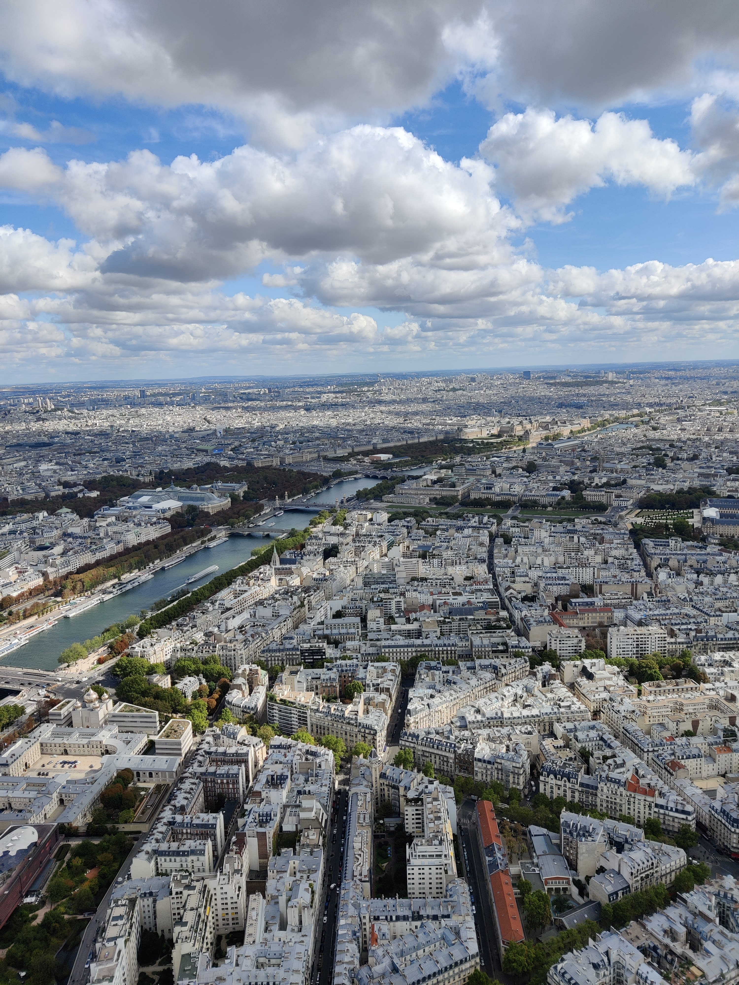 View from Eiffel Tower