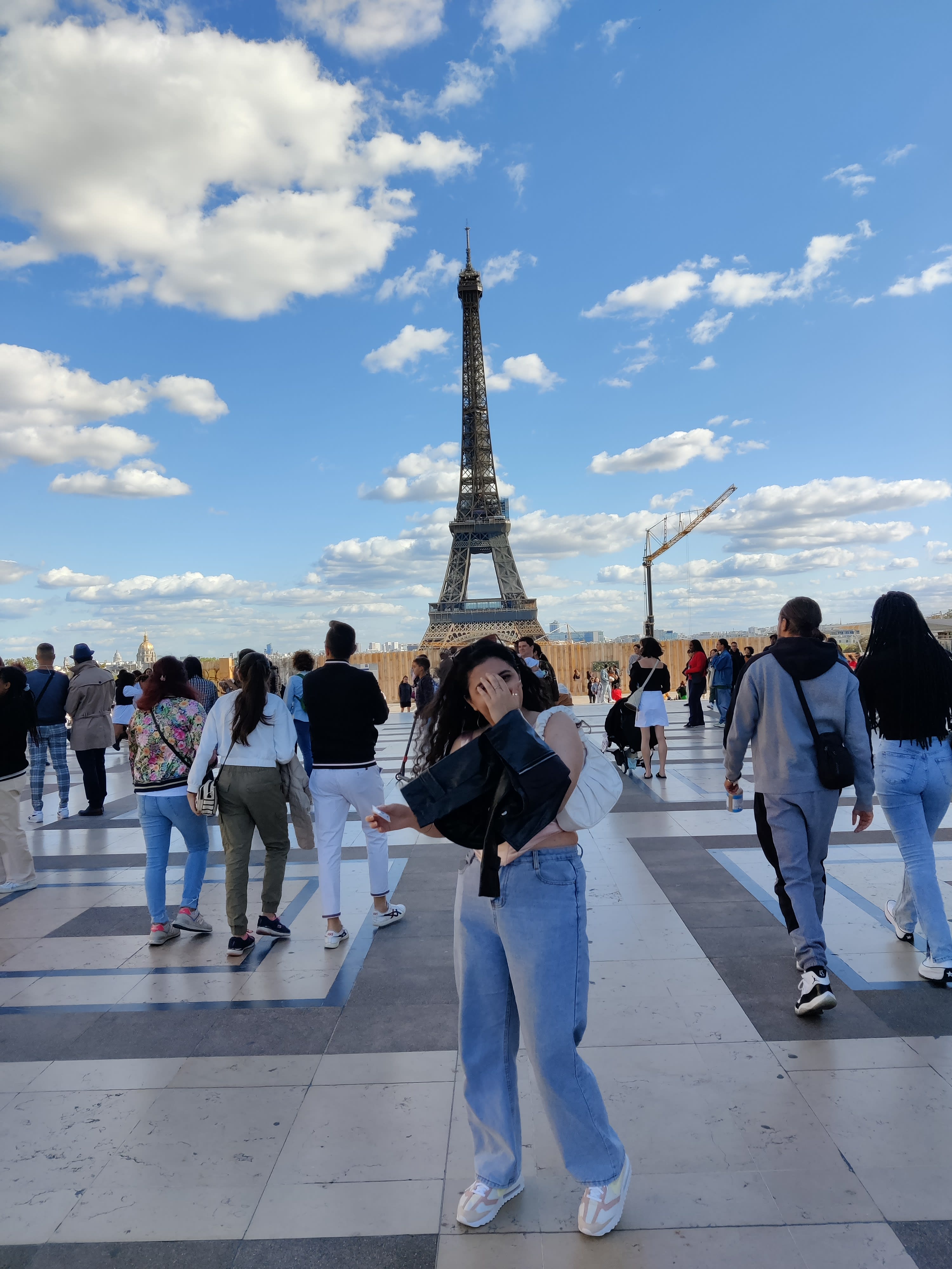 Champ de Mars (left) and Trocadéro (right)