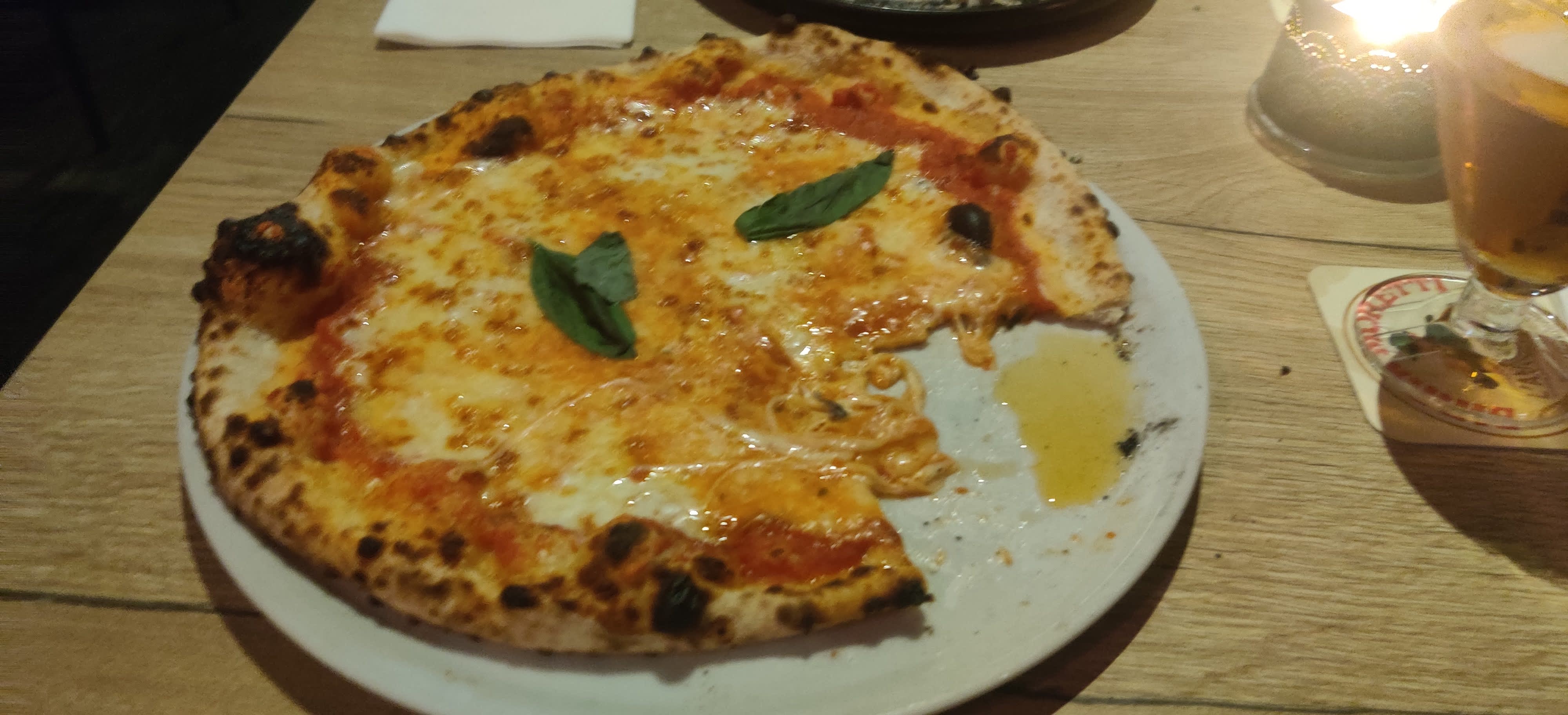 Italian pizza place