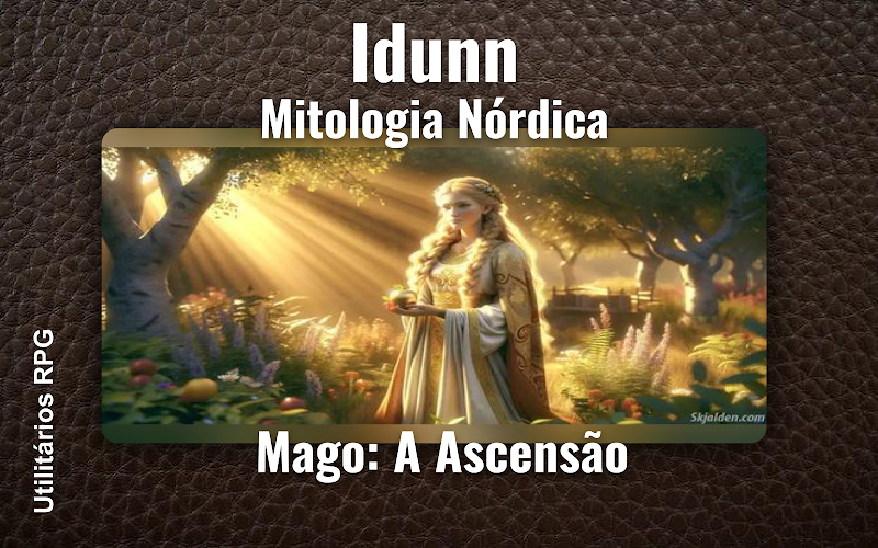 Idunn Mitologia Nórdica - Ficha de RPG (Mago: A Ascensão)