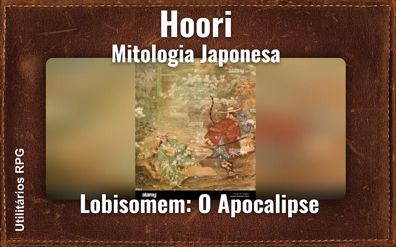 Hoori Mitologia Japonesa - Ficha de RPG (Lobisomem: O Apocalipse)