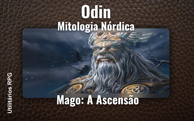 Odin Mitologia Nórdica - Ficha de RPG (Mago: A Ascensão)