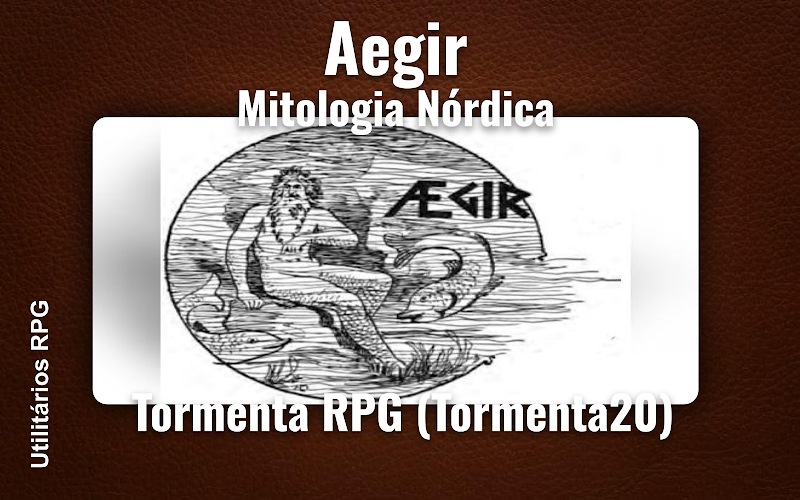 Aegir Mitologia Nórdica - Ficha de RPG (Tormenta RPG (Tormenta20))