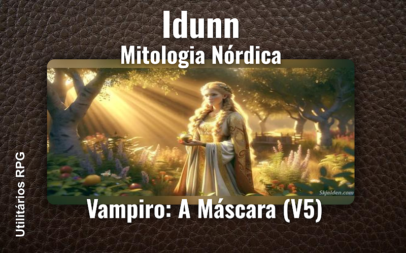 Idunn Mitologia Nórdica - Ficha de RPG (Vampiro: A Máscara (V5))