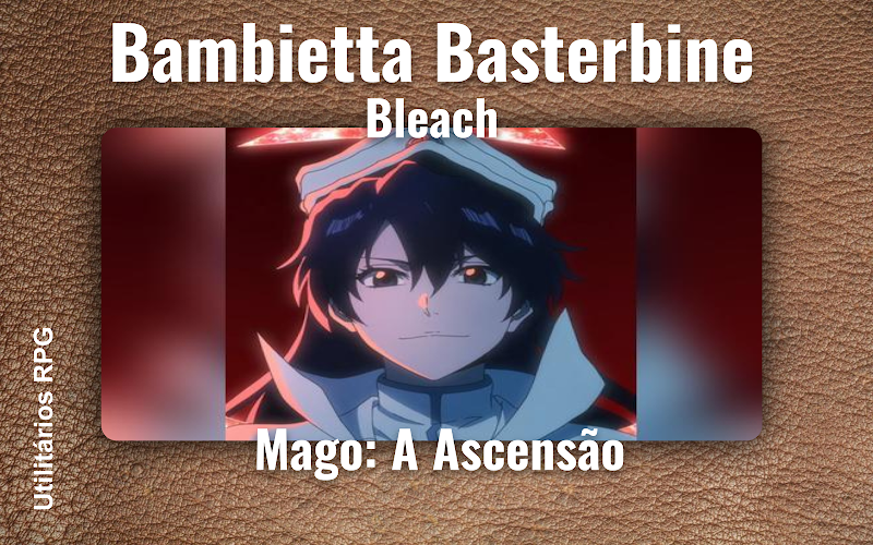 Bambietta Basterbine Bleach - Ficha de RPG (Mago: A Ascensão)