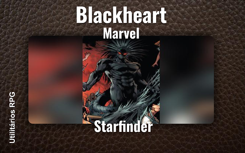 Blackheart Marvel - Ficha de RPG (Starfinder)
