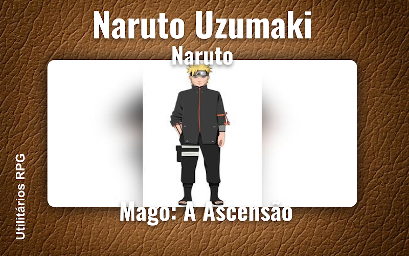 Naruto Uzumaki Naruto - Ficha de RPG (Mago: A Ascensão)