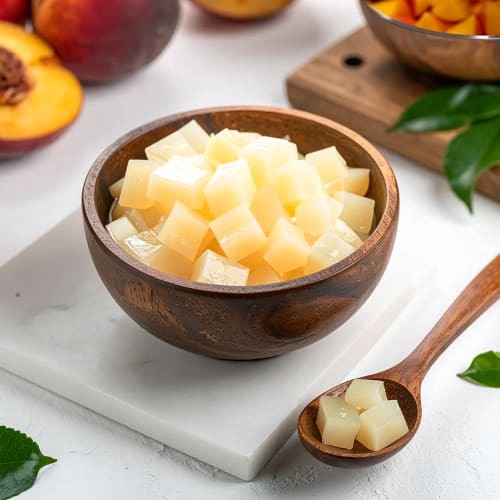 Peach Nata de Coco