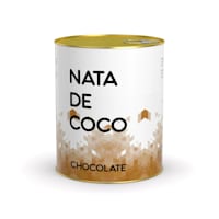 Chocolate Nata de Coco front view