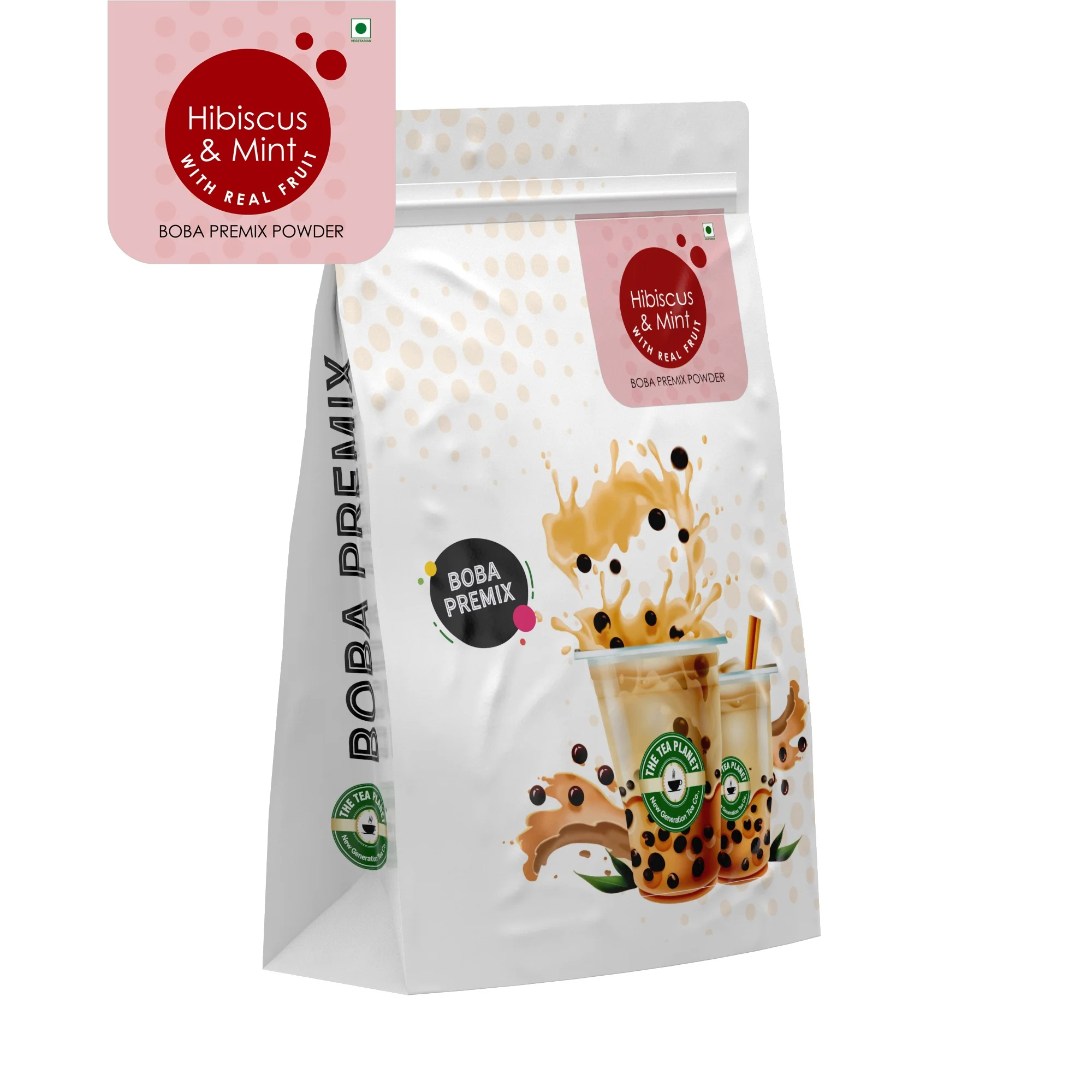 Hibiscus & Mint Fruit Boba Premix 1 KG