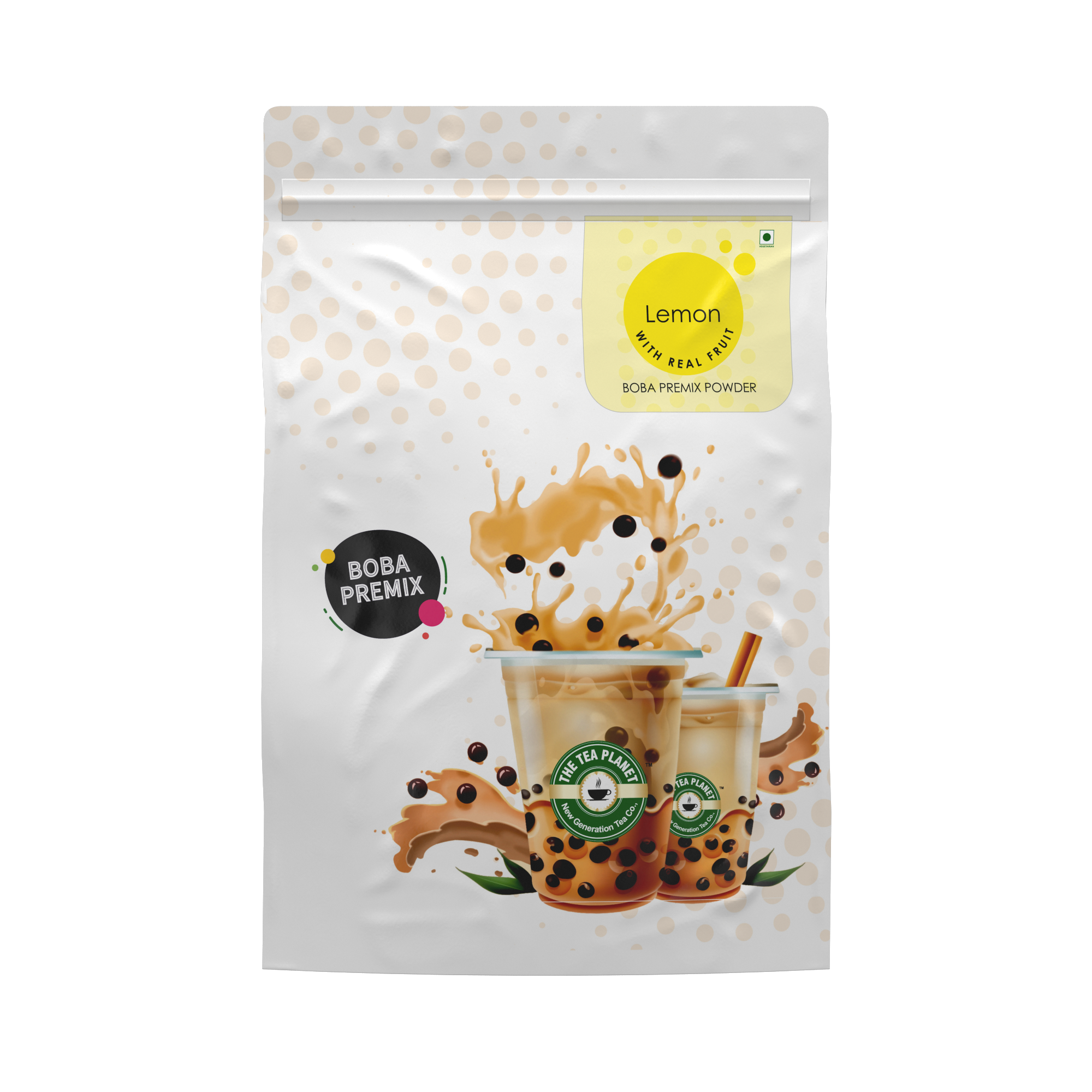 Lemon Fruit Boba Premix 1 KG