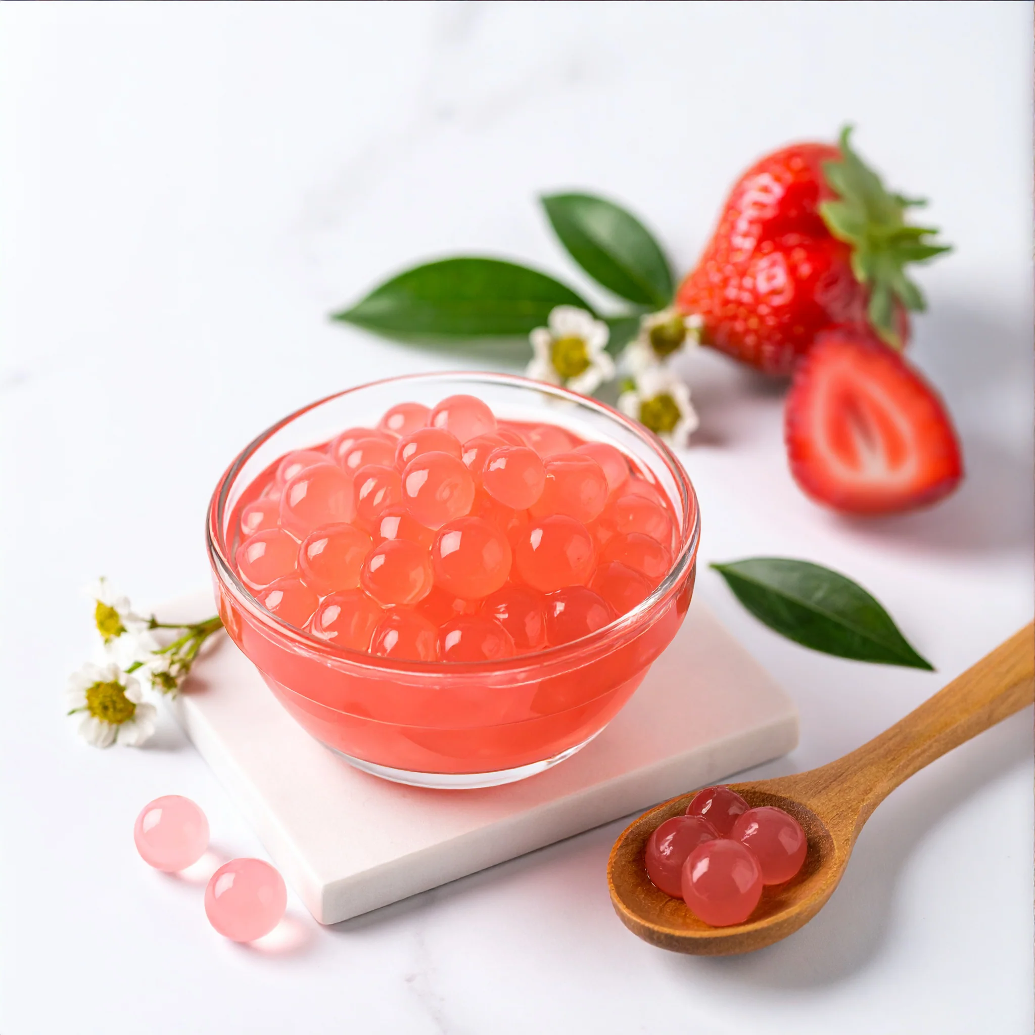 Strawberry Lemonade Boba