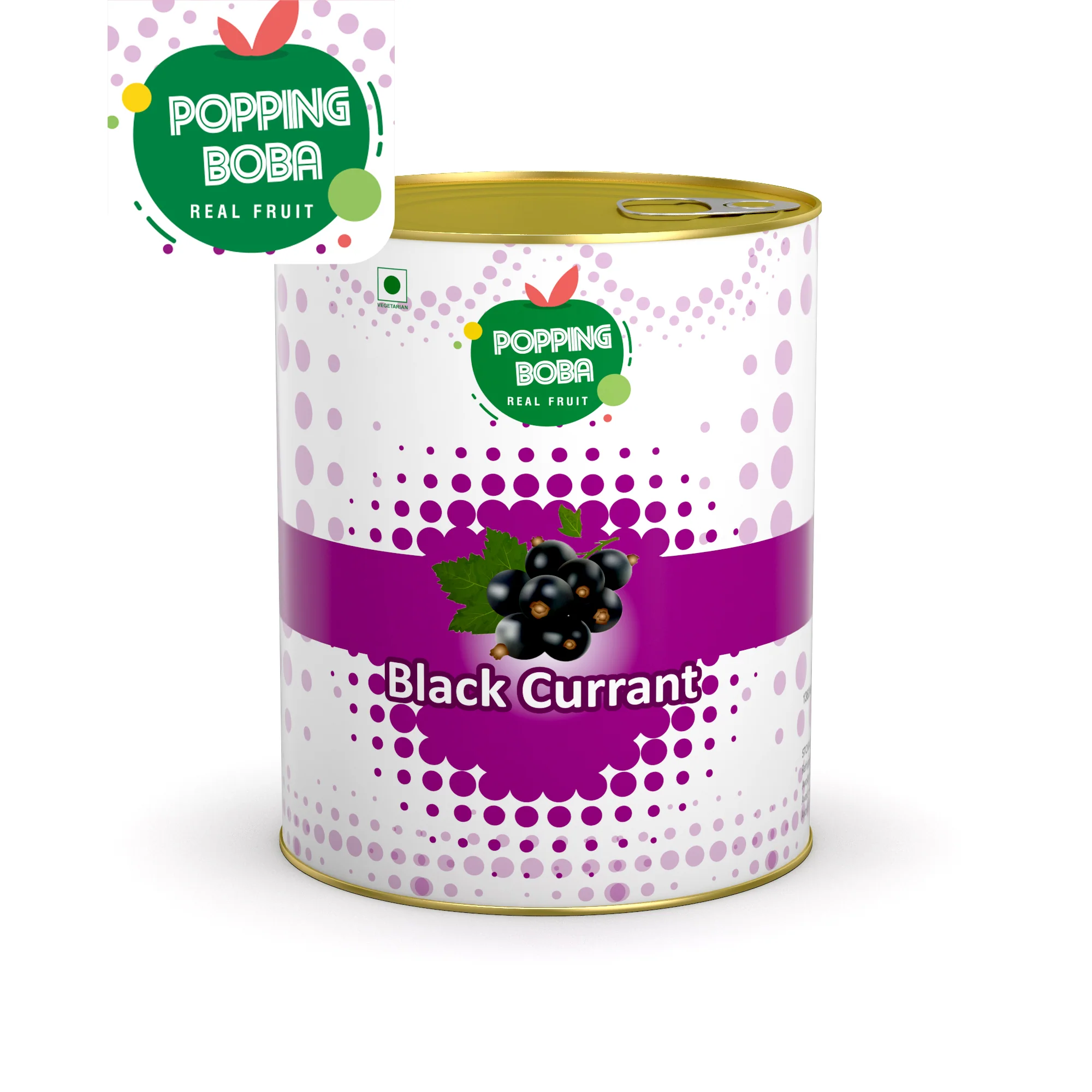 Black Currant Popping Boba