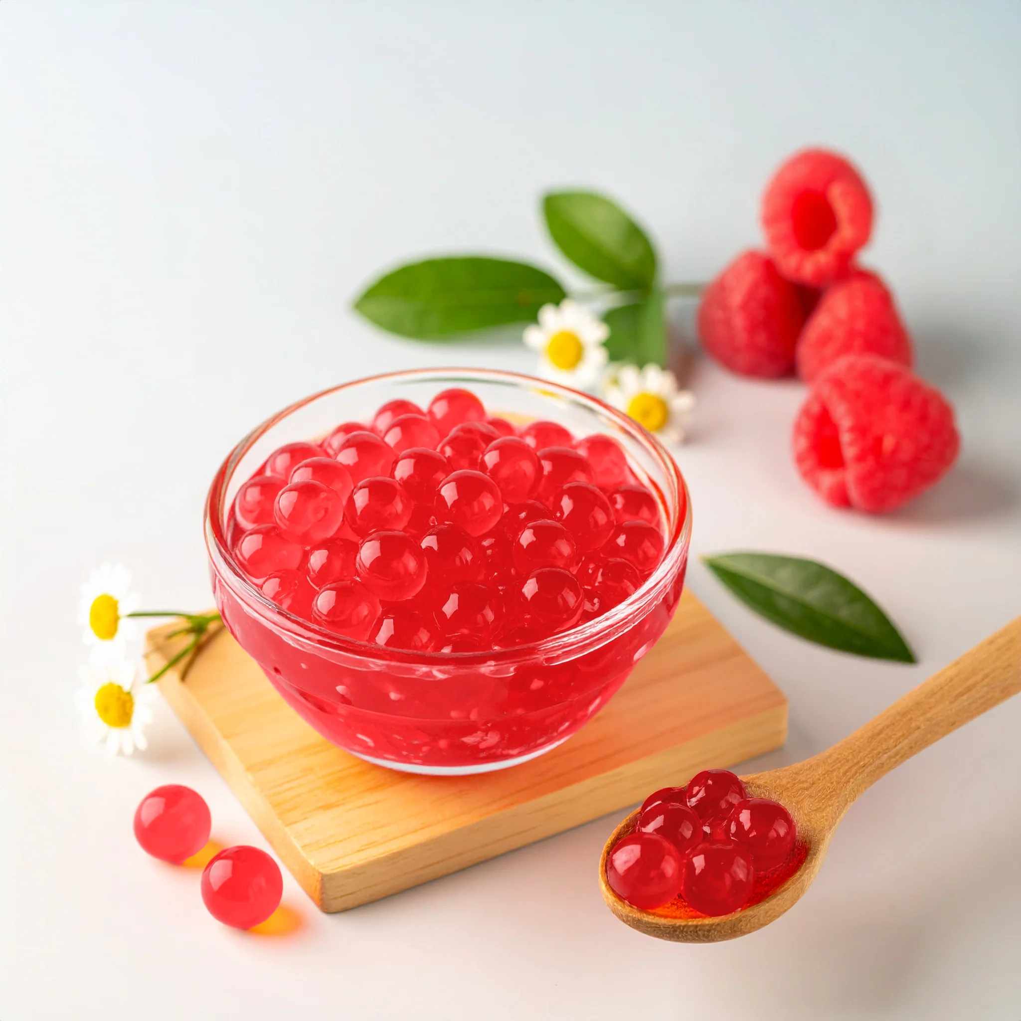 Raspberry Popping Boba 1 KG