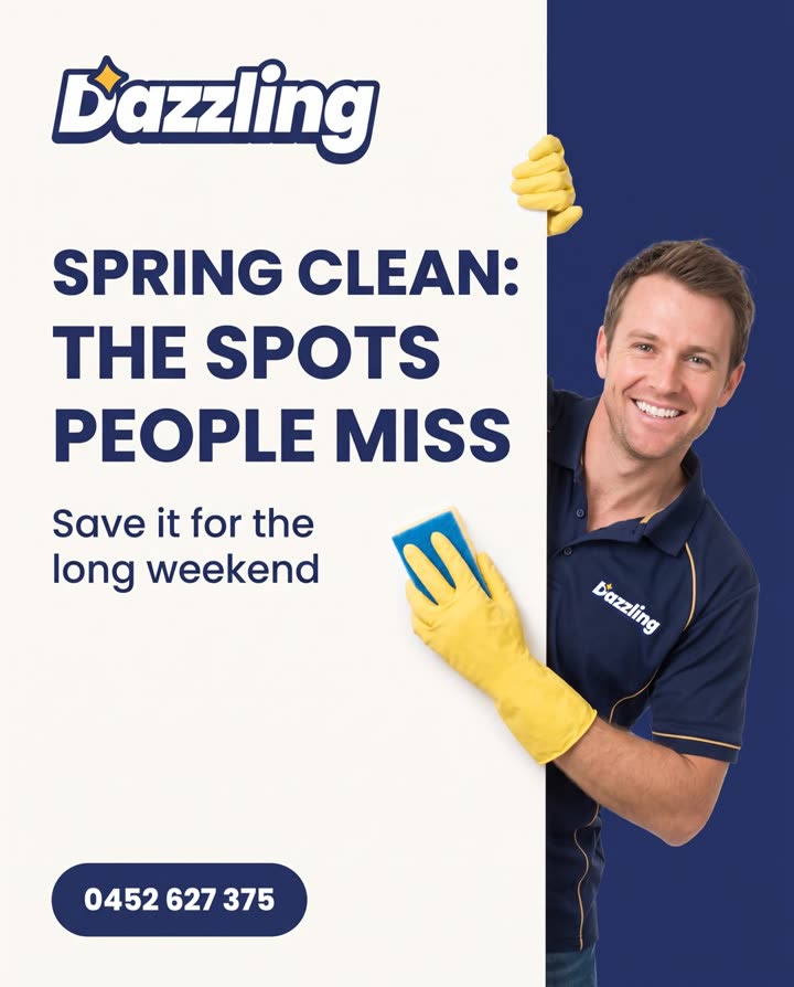 Dazzling Cleaning: Spring clean: the spots people miss