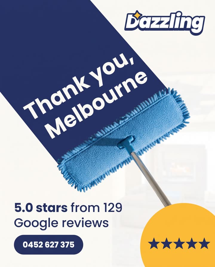 Dazzling Cleaning: Thank you, Melbourne