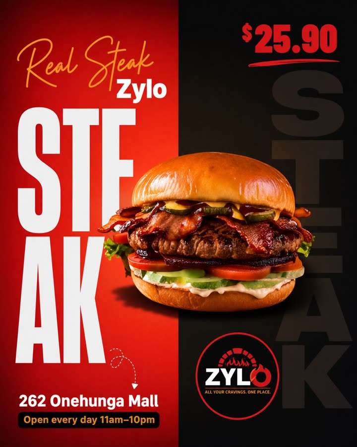 Zylo Kitchen menu post