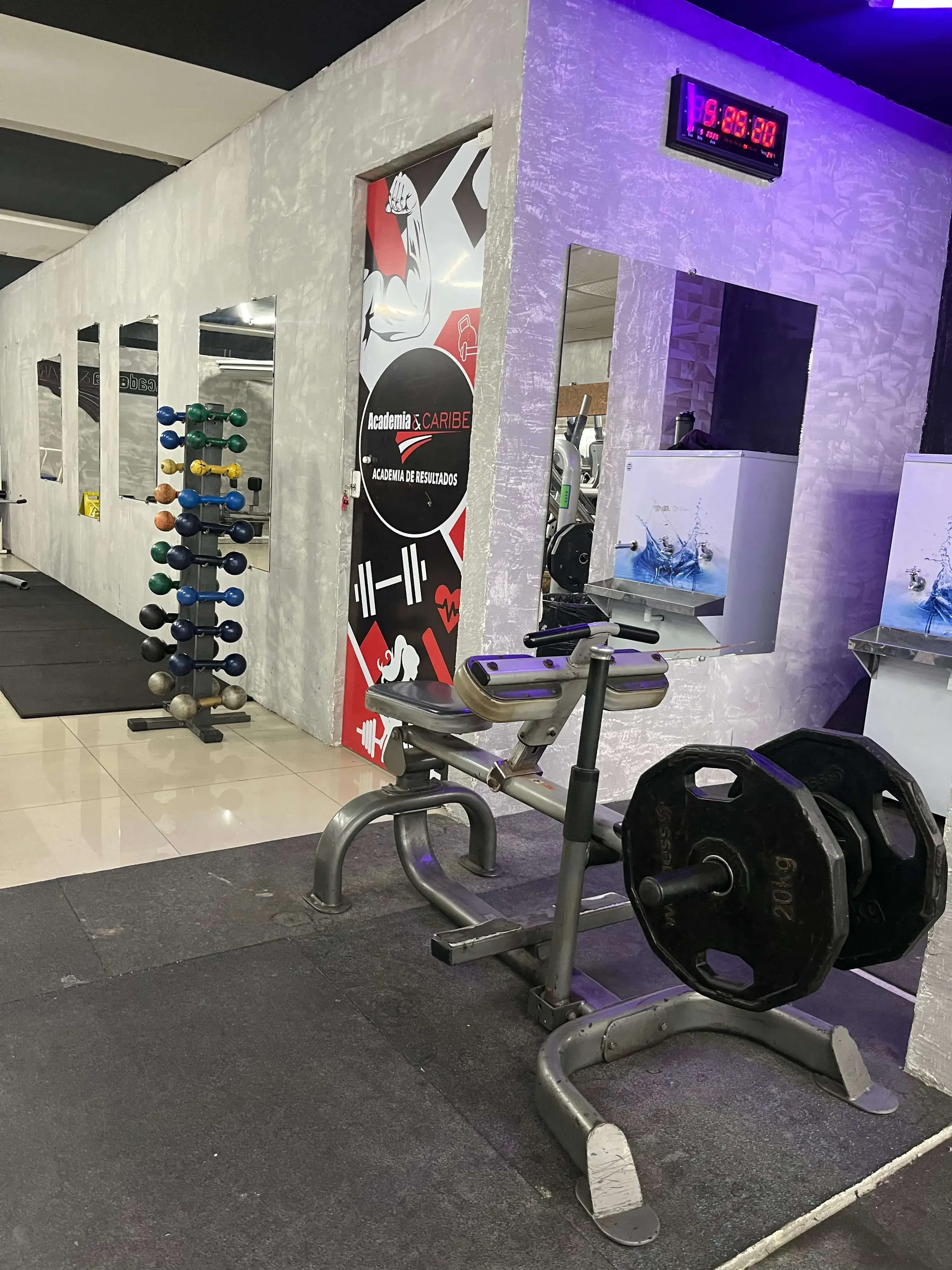 Estrutura da Academia & Caribe