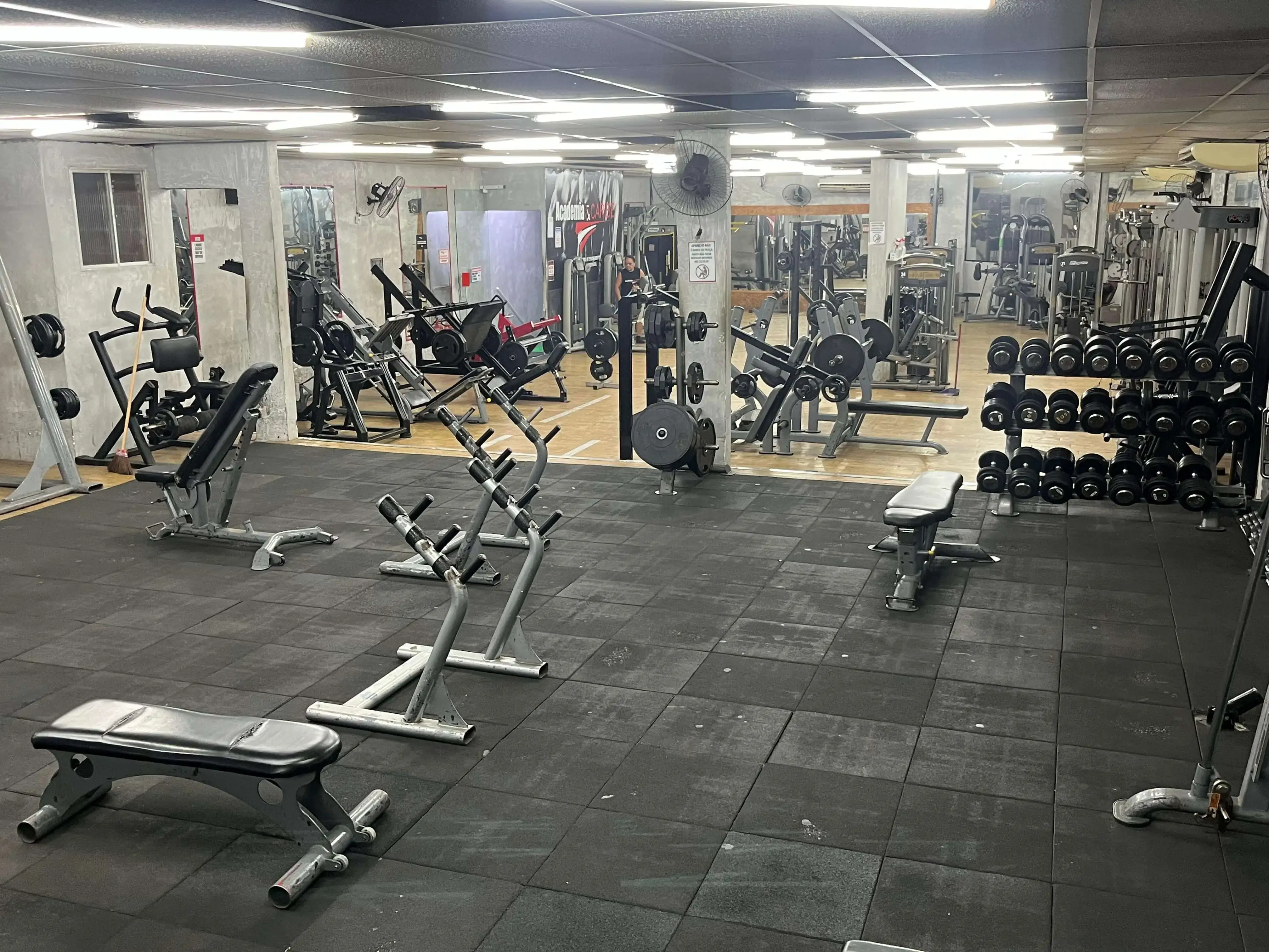 Estrutura da Academia & Caribe