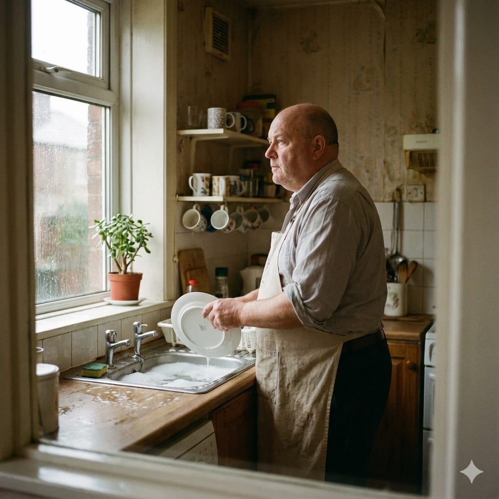 pensando enquanto lavo louças