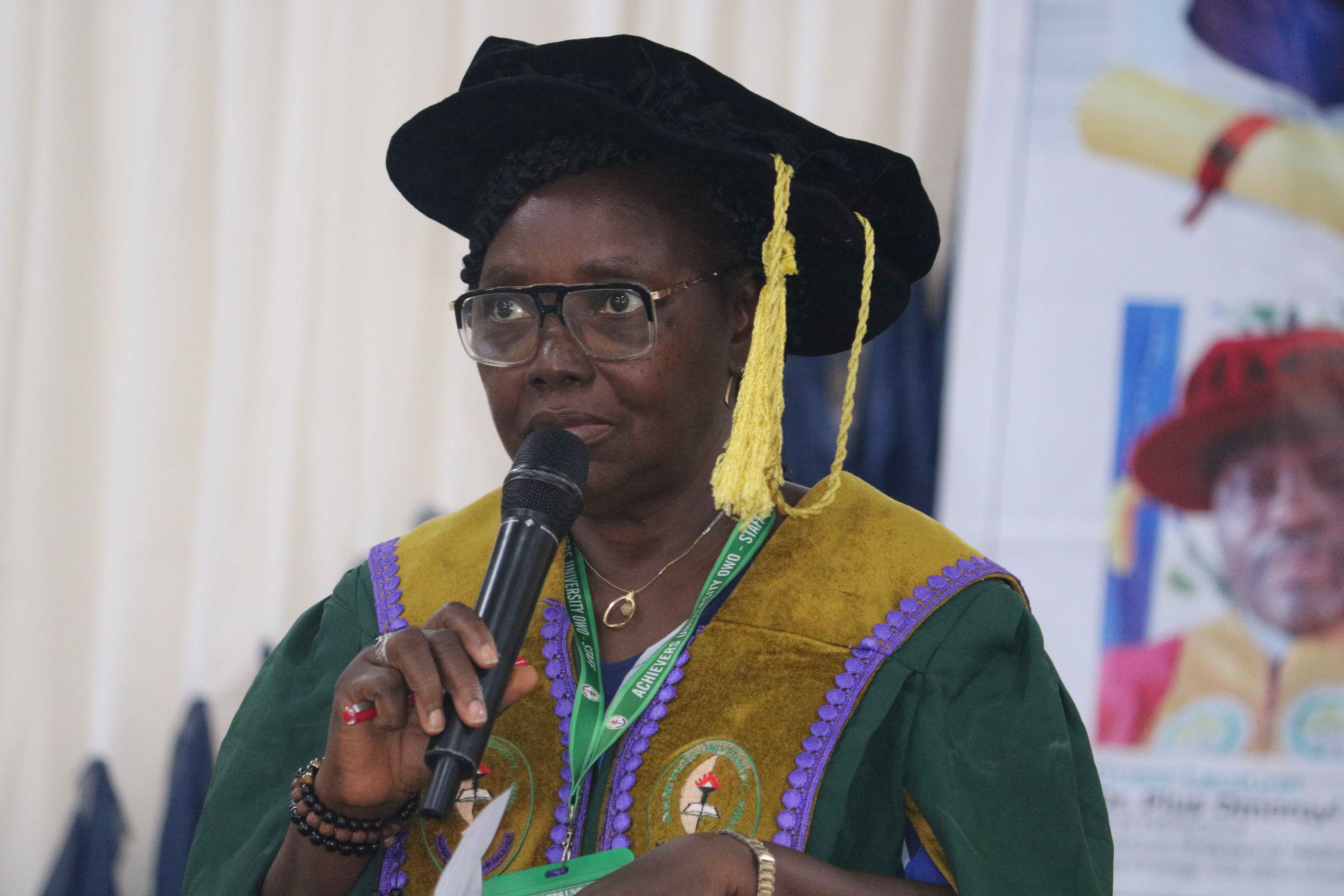 Professor Omolola O. Irinoye