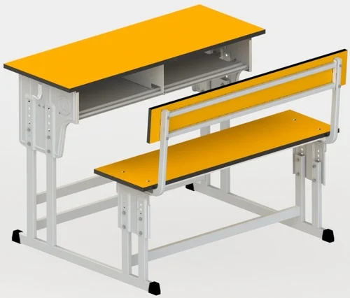 Mild Steel Dual Desk