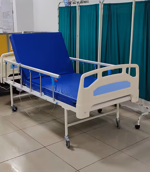 Mild Steel Hospital Bed