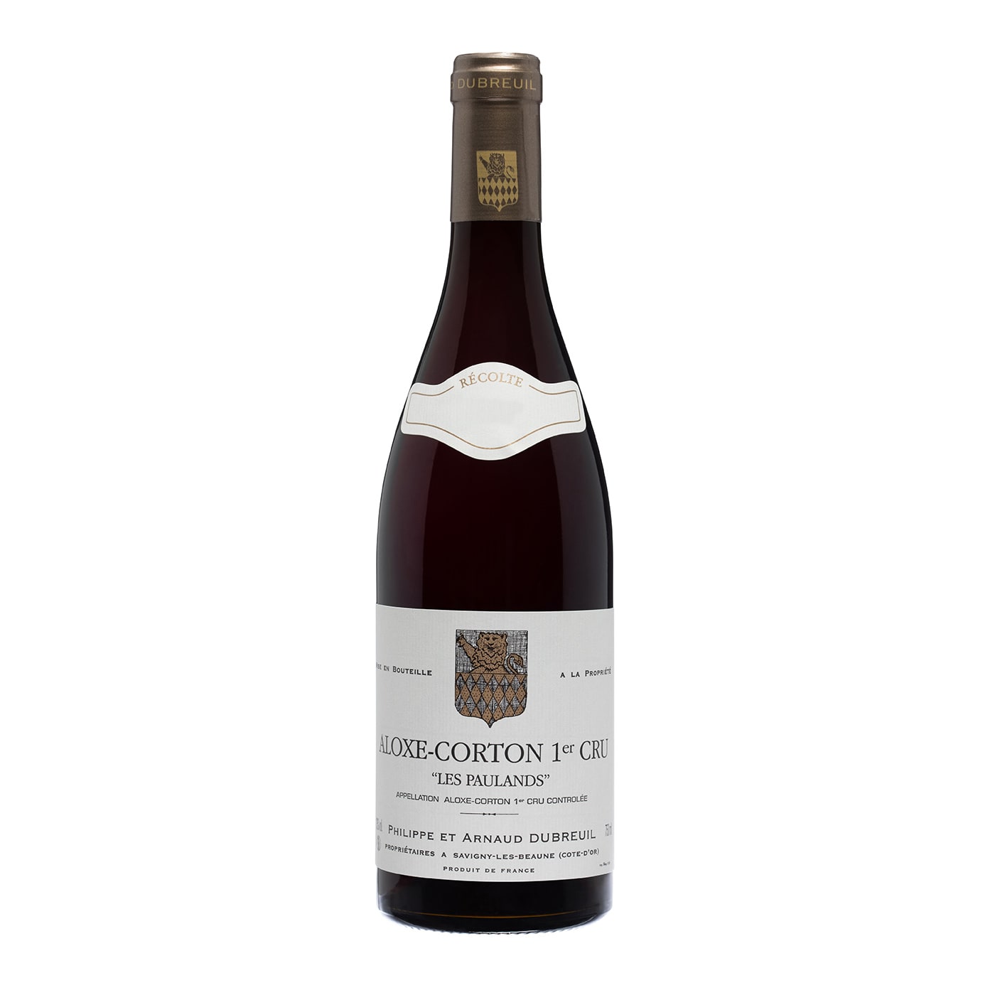 Philippe et Arnaud Dubreuil Aloxe Corton 1er Cru Les Paulands 2021 - Bourgogne - AndrupVin