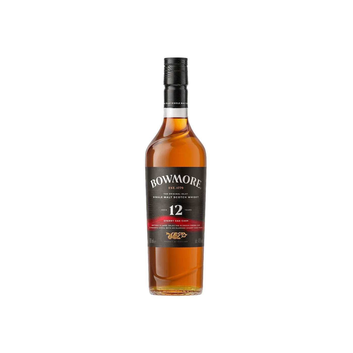 Bowmore 12 Års Sherry Oak Single Malt Whisky 70 cl - AndrupVin