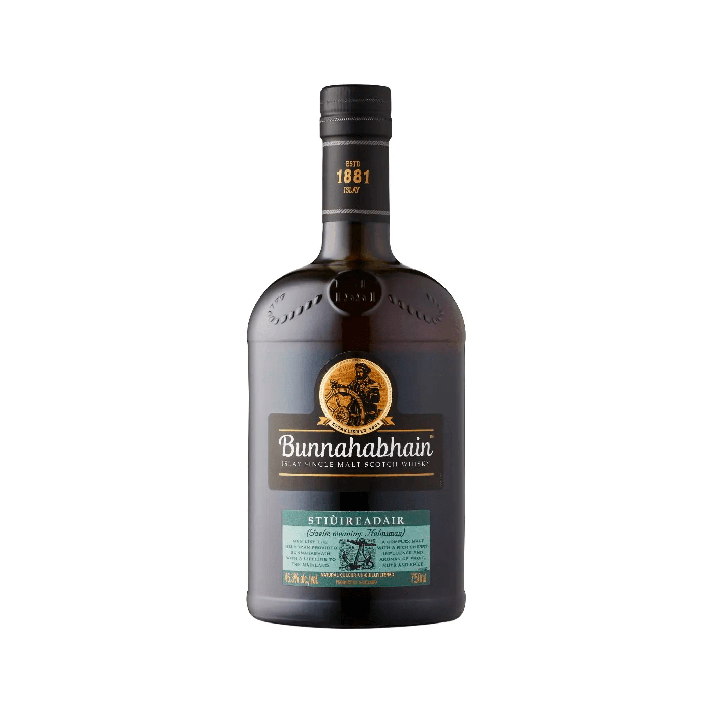 Bunnahabhain Stiuireadair Islay Single Malt Whisky 70 cl - AndrupVin