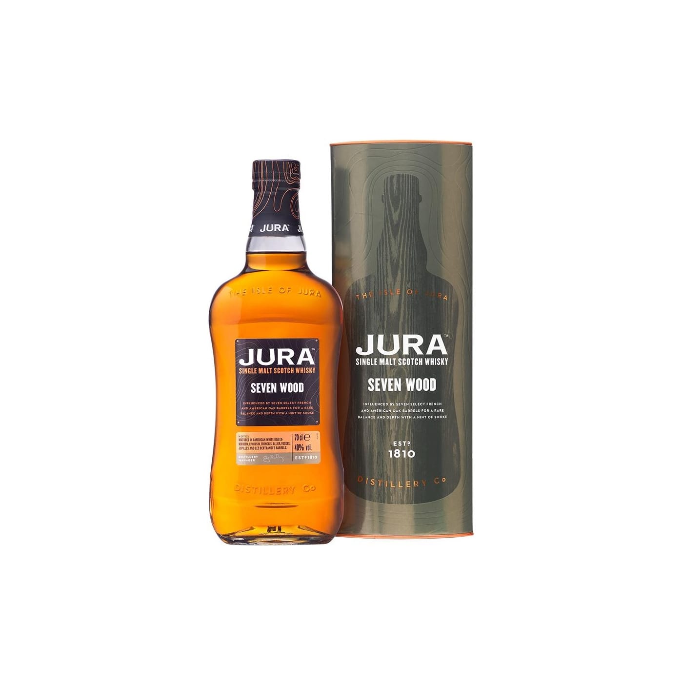 Jura Seven Wood Single Malt Whisky 70 cl - AndrupVin
