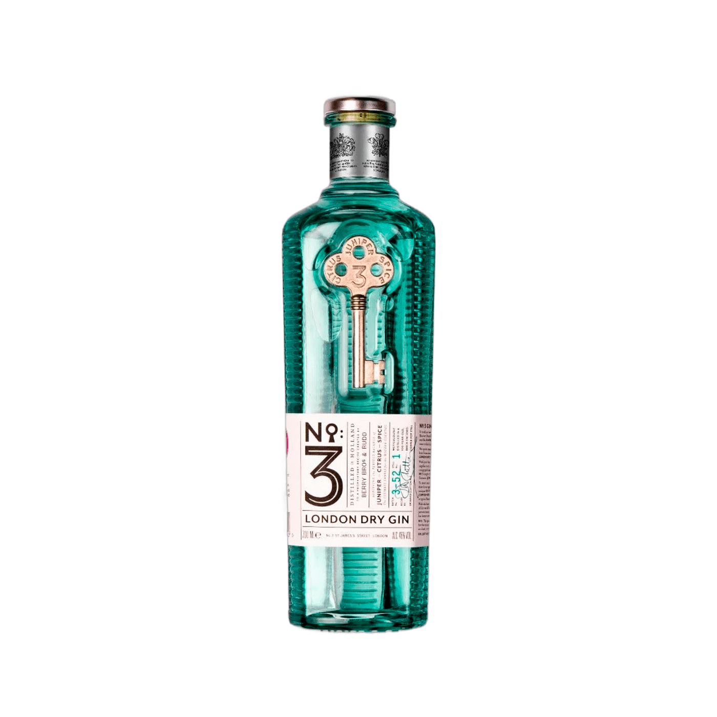 No 3 London Dry Gin 70 cl - AndrupVin