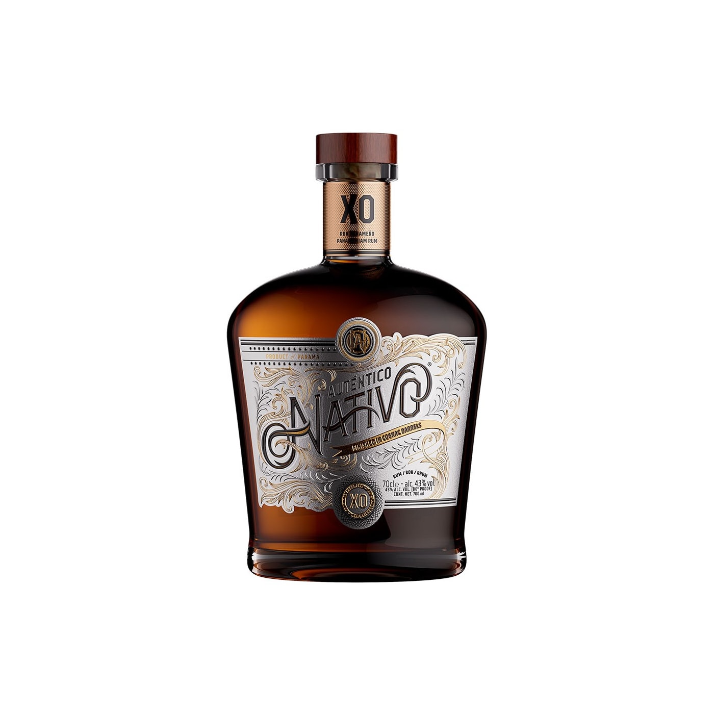 Autentico Nativo Rum XO 70 cl - AndrupVin