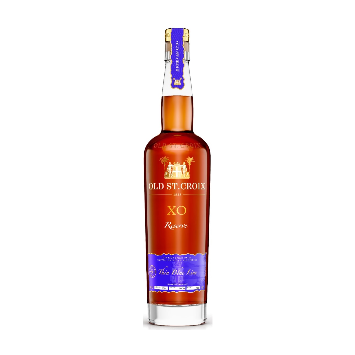 Old St. Croix XO Reserve Thin Blue Line 70 cl - AndrupVin