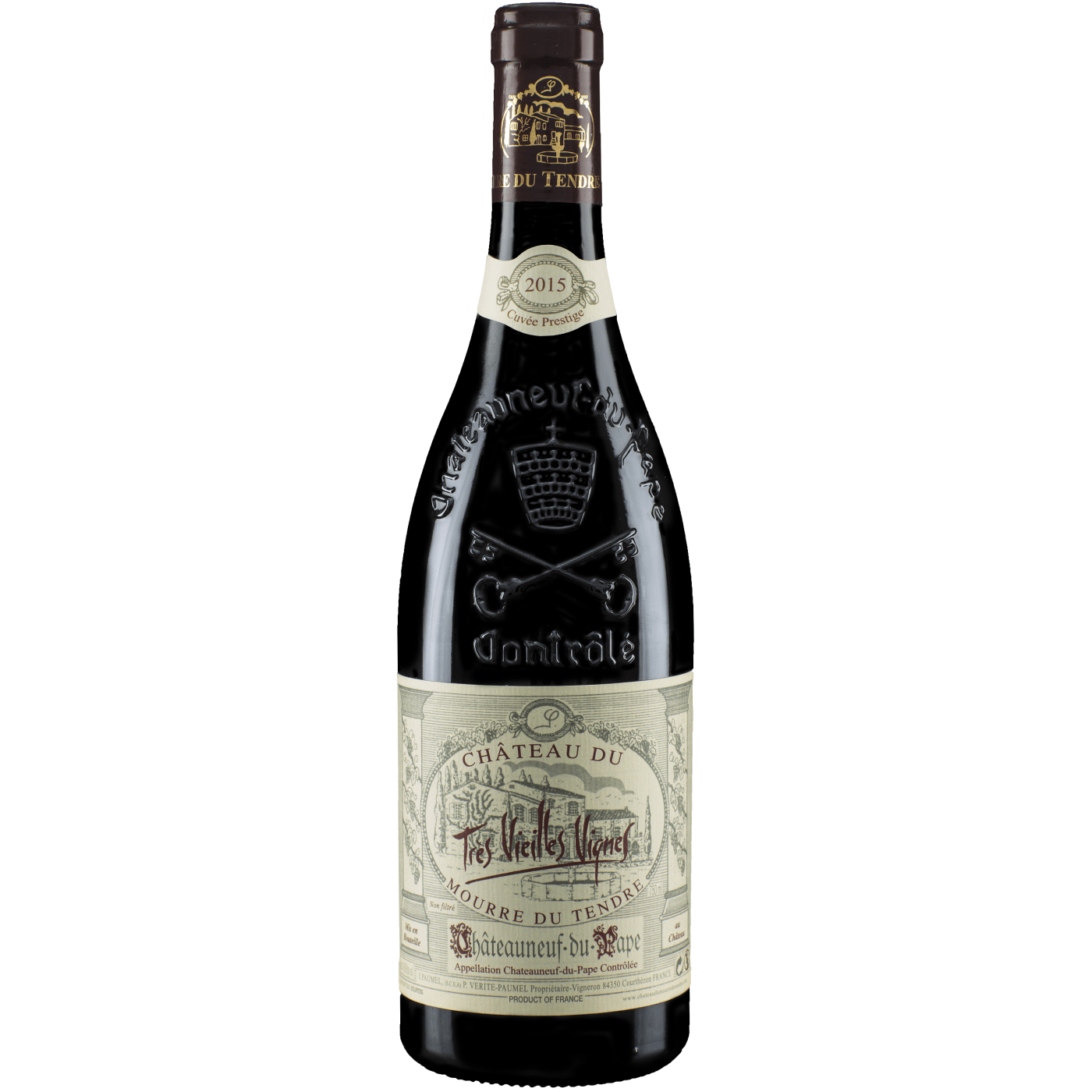 Chateau du Mourre du Tendre `Cuvee Prestige` Chateauneuf du Pape 2021 - Rhône - AndrupVin