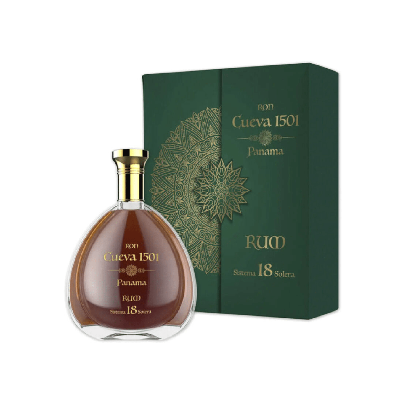 Ron Cueva 1501 Panama Rum 18 Solera 70 cl - AndrupVin
