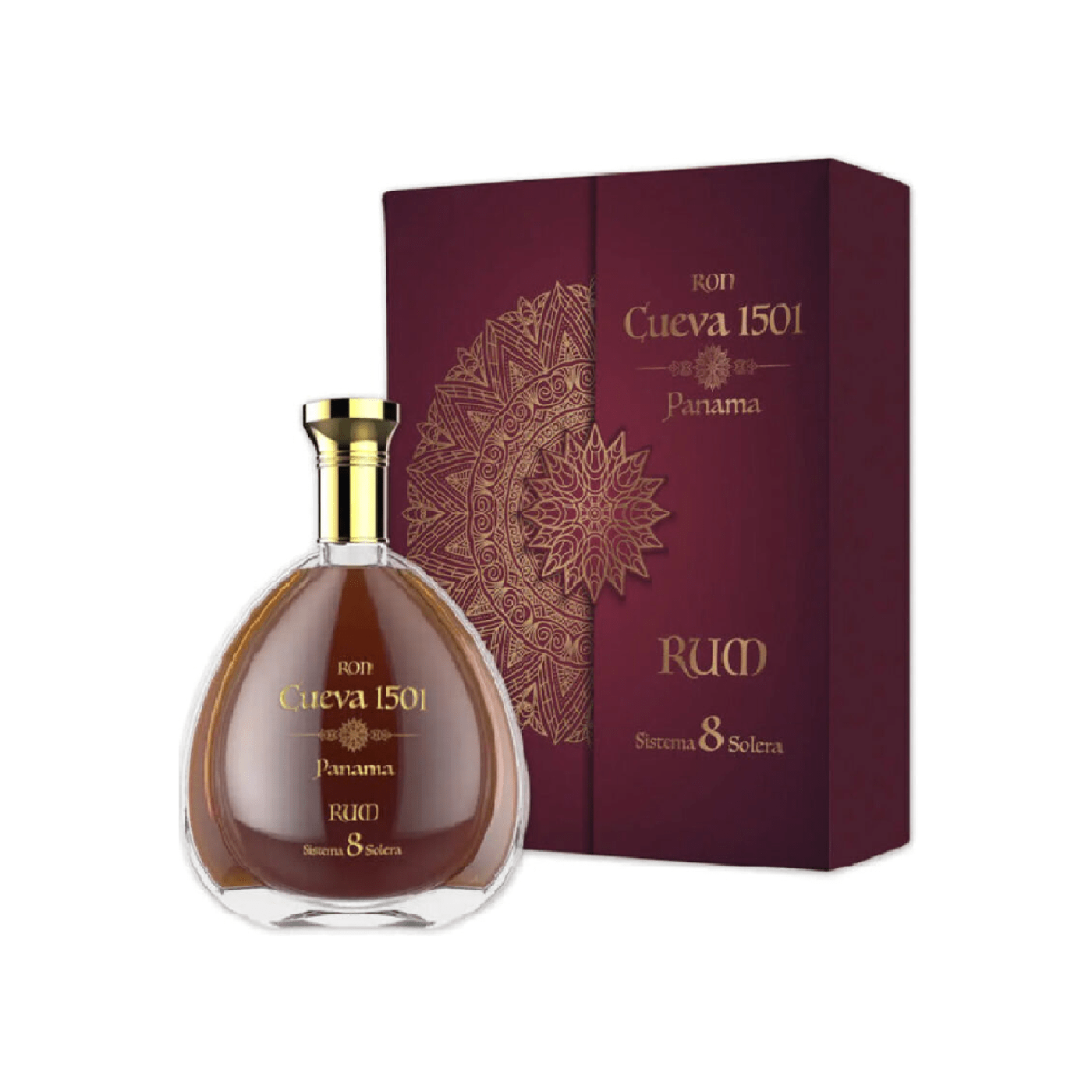 Ron Cueva 1501 Panama Rum 8 Solera 70 cl - AndrupVin