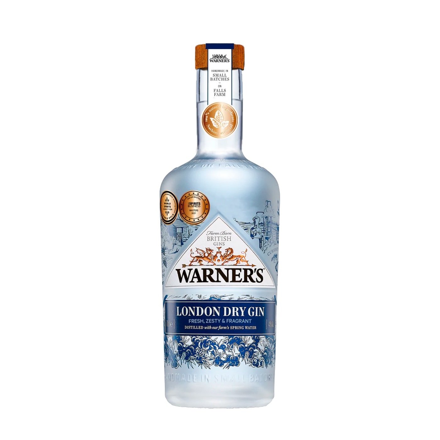 Warners London Dry Gin 70 cl - AndrupVin