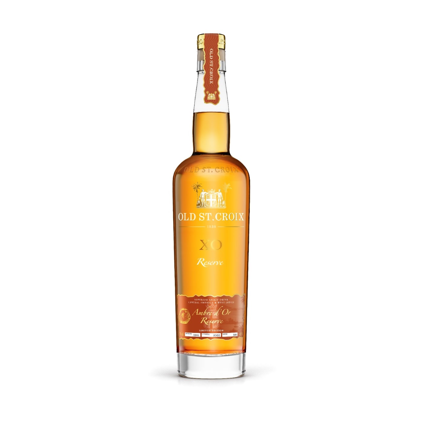 Old St. Croix XO Ambre d'or reserve 70 cl - AndrupVin
