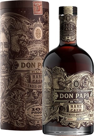 Don Papa Rum Rare Cask 50,5% - Limiteret rom - Fri fragt v/499,00