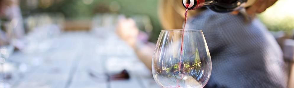 Dekantering af vin