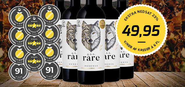 Prisvindende rødvin til kun 49,95 Tilbud på Reserva Rødvin til lav pris