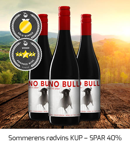 No Bull Petit Shiraz – Sommerens rødvinskup hos AndrupVin